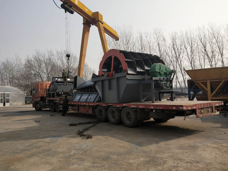 遼寧客戶訂購91免费在线视频重工洗沙石91视频最新地址發貨現場