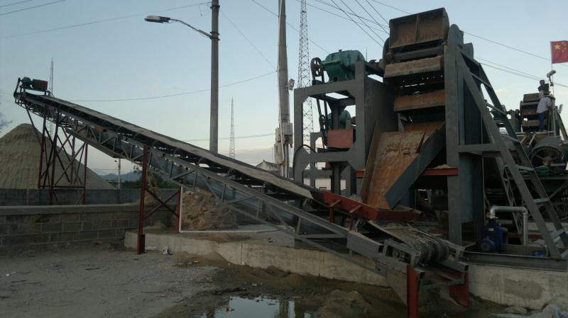 鏈條式挖鬥洗砂機